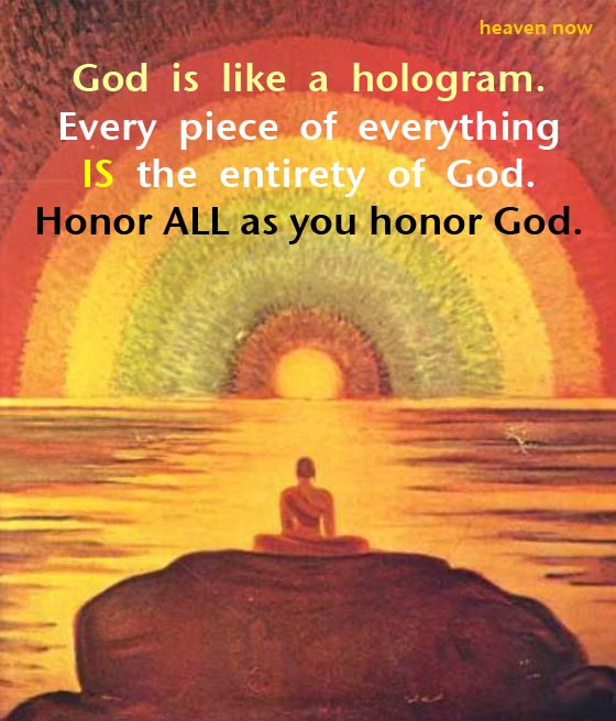 God Is Like a Hologram